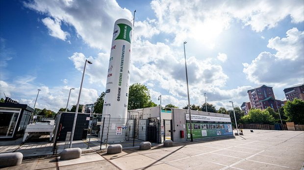 GROHW-installatie voor groene waterstofproductie bij Nefit Bosch in Deventer